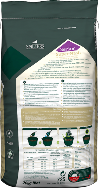 Spillers Senior Super Mash 20kg