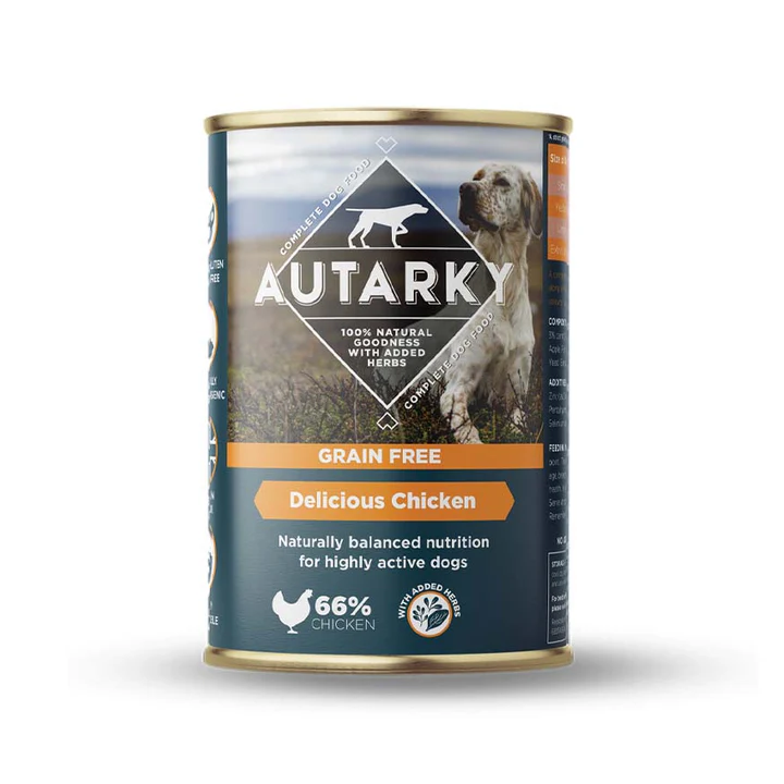 [UP-AWFC] Autarky Wet Food / Grain Free / Chicken 12x395g