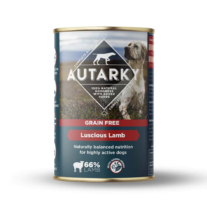 Autarky Wet Food / Grain Free / Lamb 12x395g  