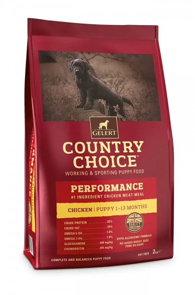 [UPF-GELCCDPERFPUP12] Gelert Performance Puppy Poulet & Riz