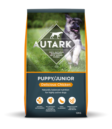 [UP-DH-APC12] Autarky Puppy Junior - Chicken