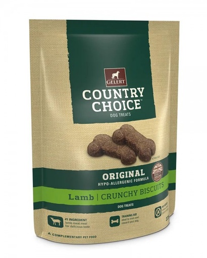 [UPF-GELCCDTRTLAM10] Gelert - Lamb Dog Treats